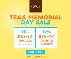 Memorial Day Sale at Tea