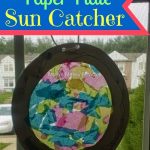 Paper Plate Sun Catcher