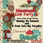 Happiness is Homemade Link Party #67