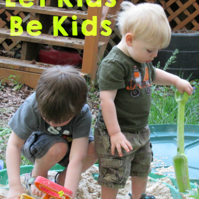 Let Kids Be Kids