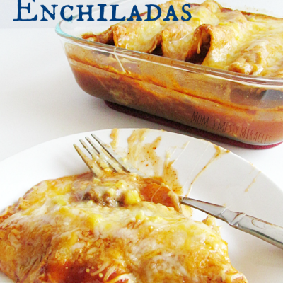 Cheesy Beef Enchiladas