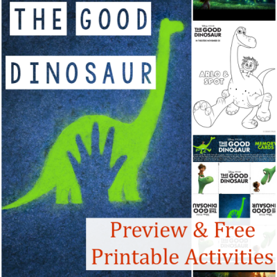 The Good Dinosaur Preview & Activities