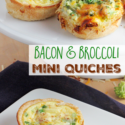 Bacon & Broccoli Mini Quiches