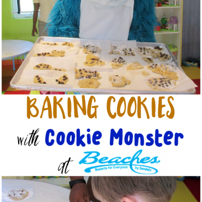 Baking Cookies with Cookie Monster at Beaches
