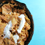 Chicken Chilaquiles with Eggs