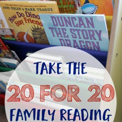Take the 20 for 20 Family Reading Challenge