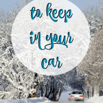 Winter Essentials to Keep in Your Car