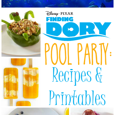 Finding Dory Pool Party: Recipes & Printables