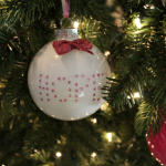 Breast Cancer Awareness Christmas Ornaments