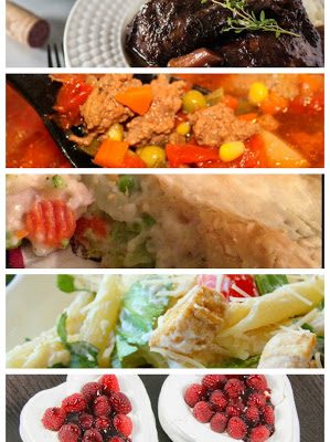 Easy Weekly Meal Plan #6