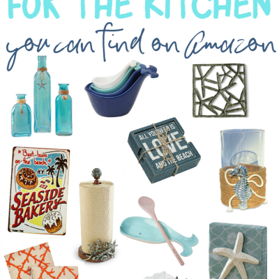 The Best Beach Decor for The Kitchen on Amazon