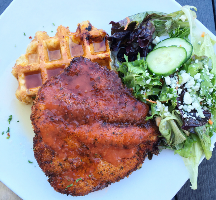 Taste of Belgium Chicken and Waffles The Shirley Journey