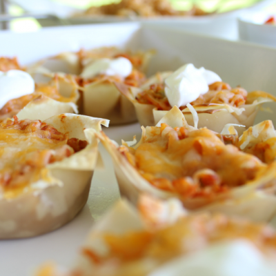 Chicken Taco Cups