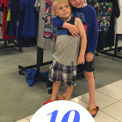 10 Back to School Shopping Tips with Little Boys