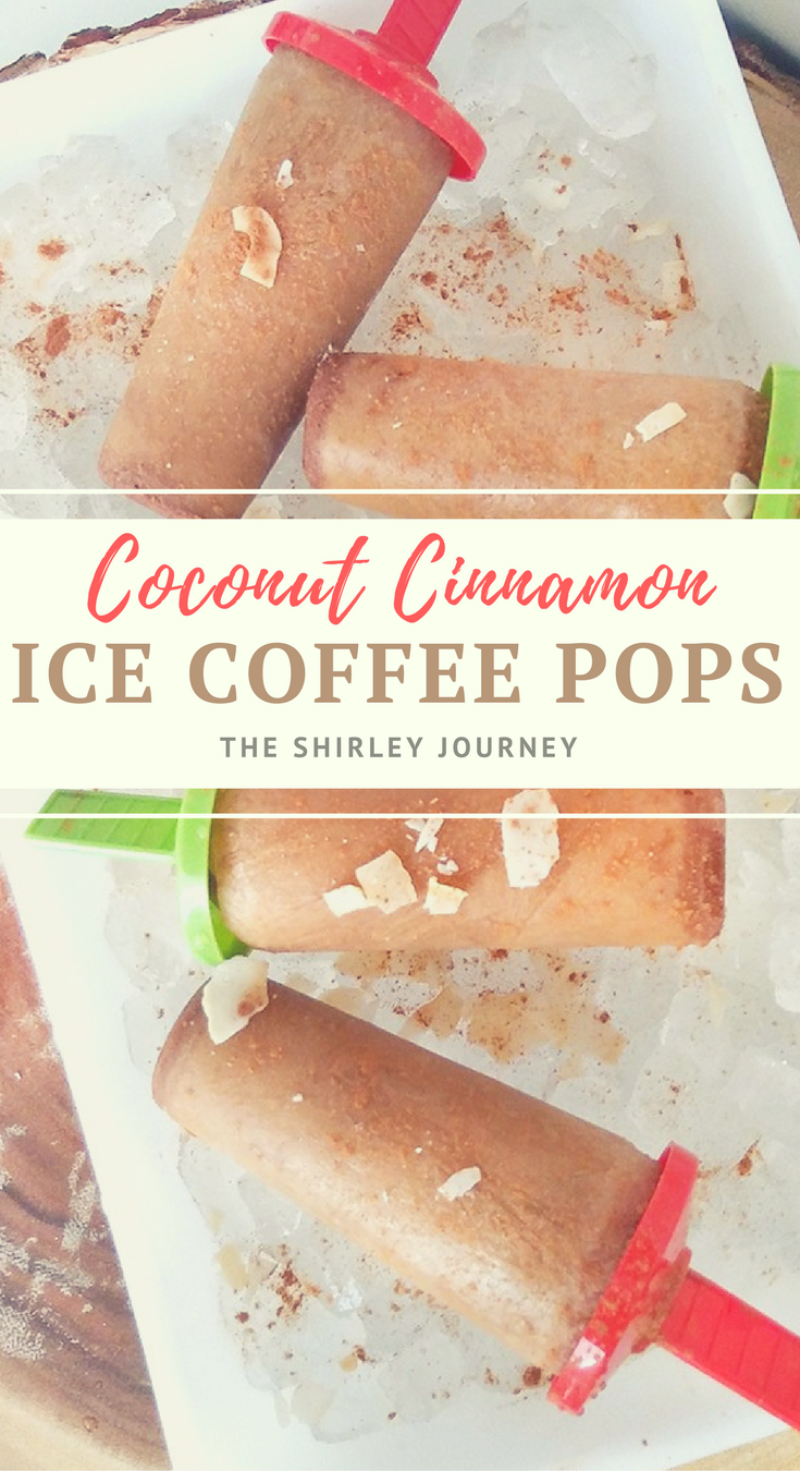 Coconut Cinnamon Ice Coffee Pops are the delicious frozen treat that mom needs!