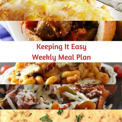 Easy Weekly Meal Plan #39