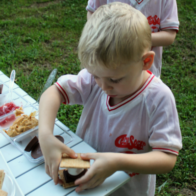 Kid-Friendly S’mores Bar