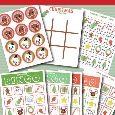 Printable Christmas Games for Kids