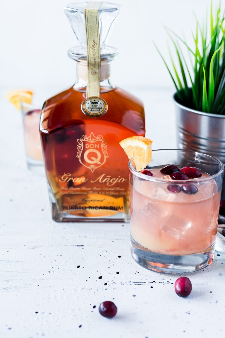 Cranberry Orange Rum Spritzer The Shirley Journey