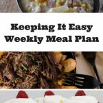 Easy Weekly Meal Plan #52