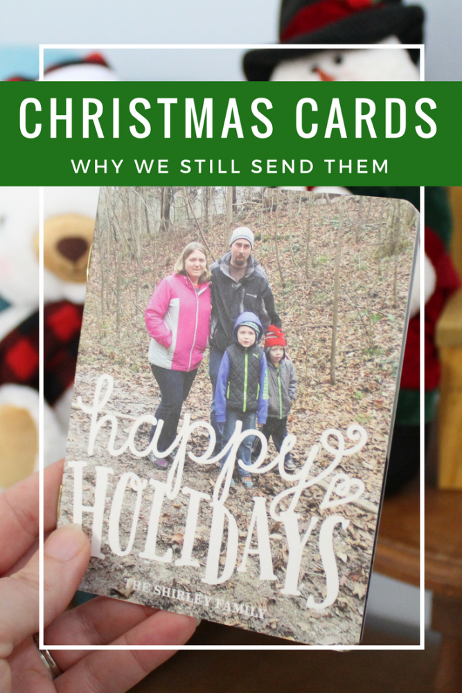 Why We Still Send Out Christmas Cards The Shirley Journey
