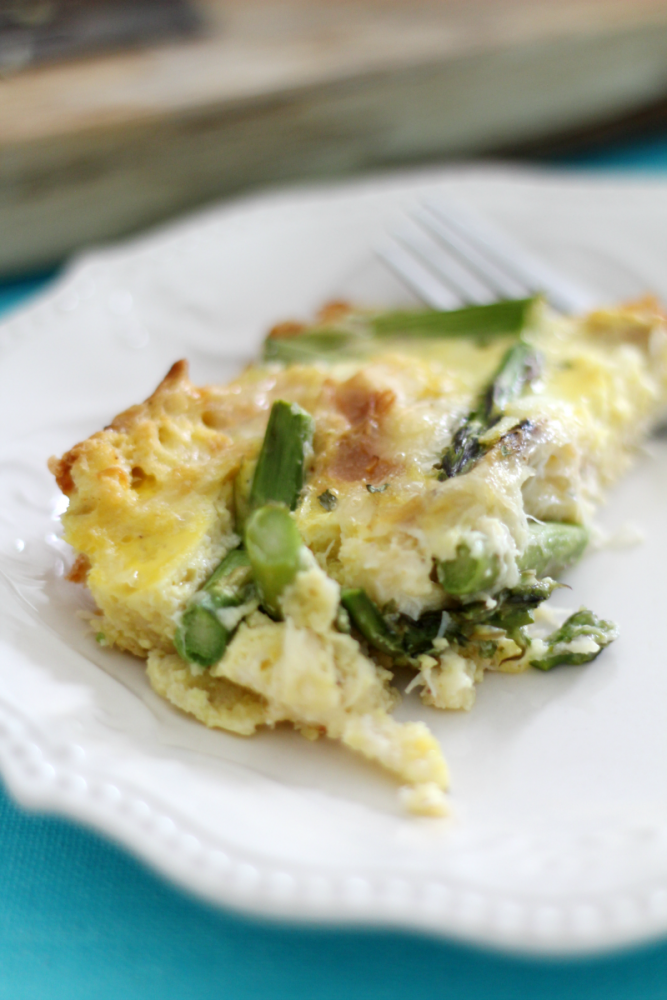 crab asparagus egg casserole The Shirley Journey