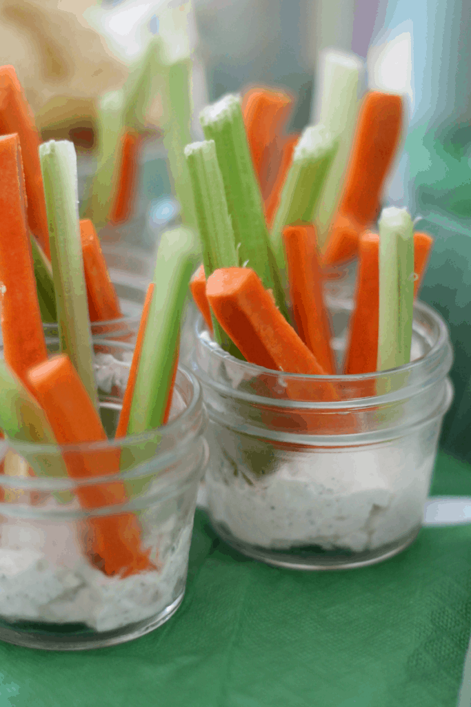 carrots and celery ranch cup The Shirley Journey