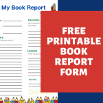 Free Printable Book Report Sheet