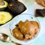 Chocolate Avocado Ice Cream